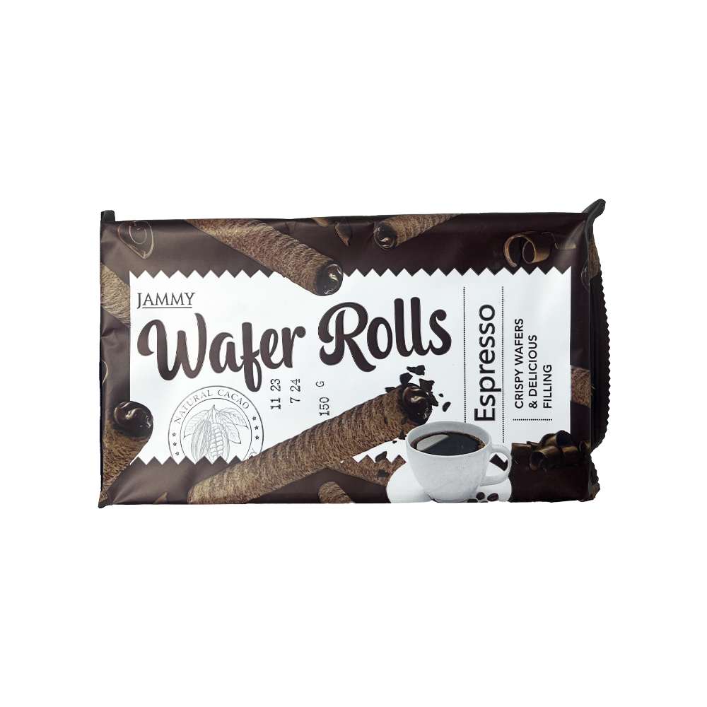 Espresso Wafer Rolls
